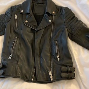 Allsaints womens leather jacket